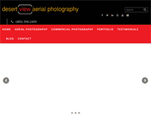 Tablet Screenshot of dvaerialphoto.com